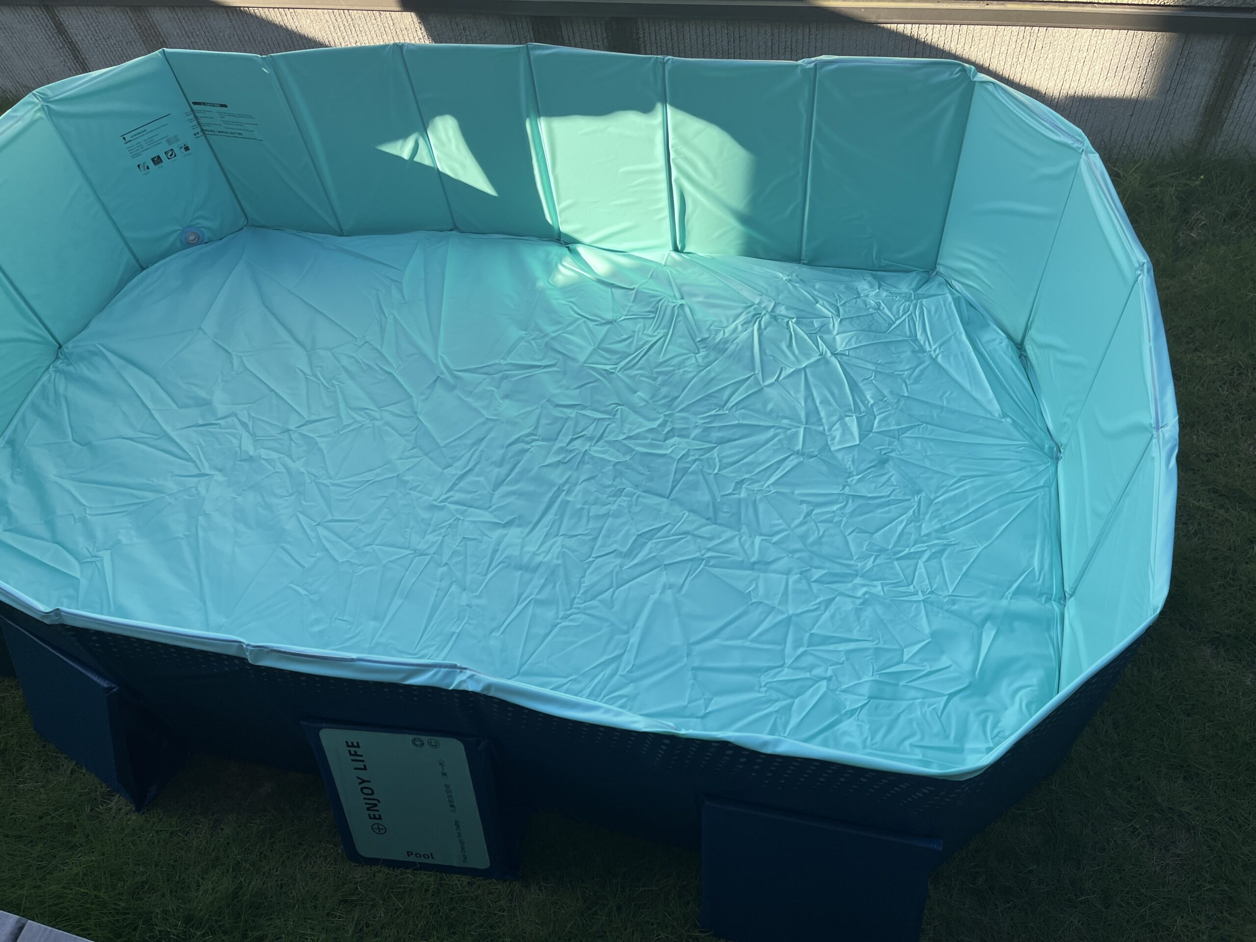 空気入れなしプール・折り畳みプール・広げるだけの家庭用プール